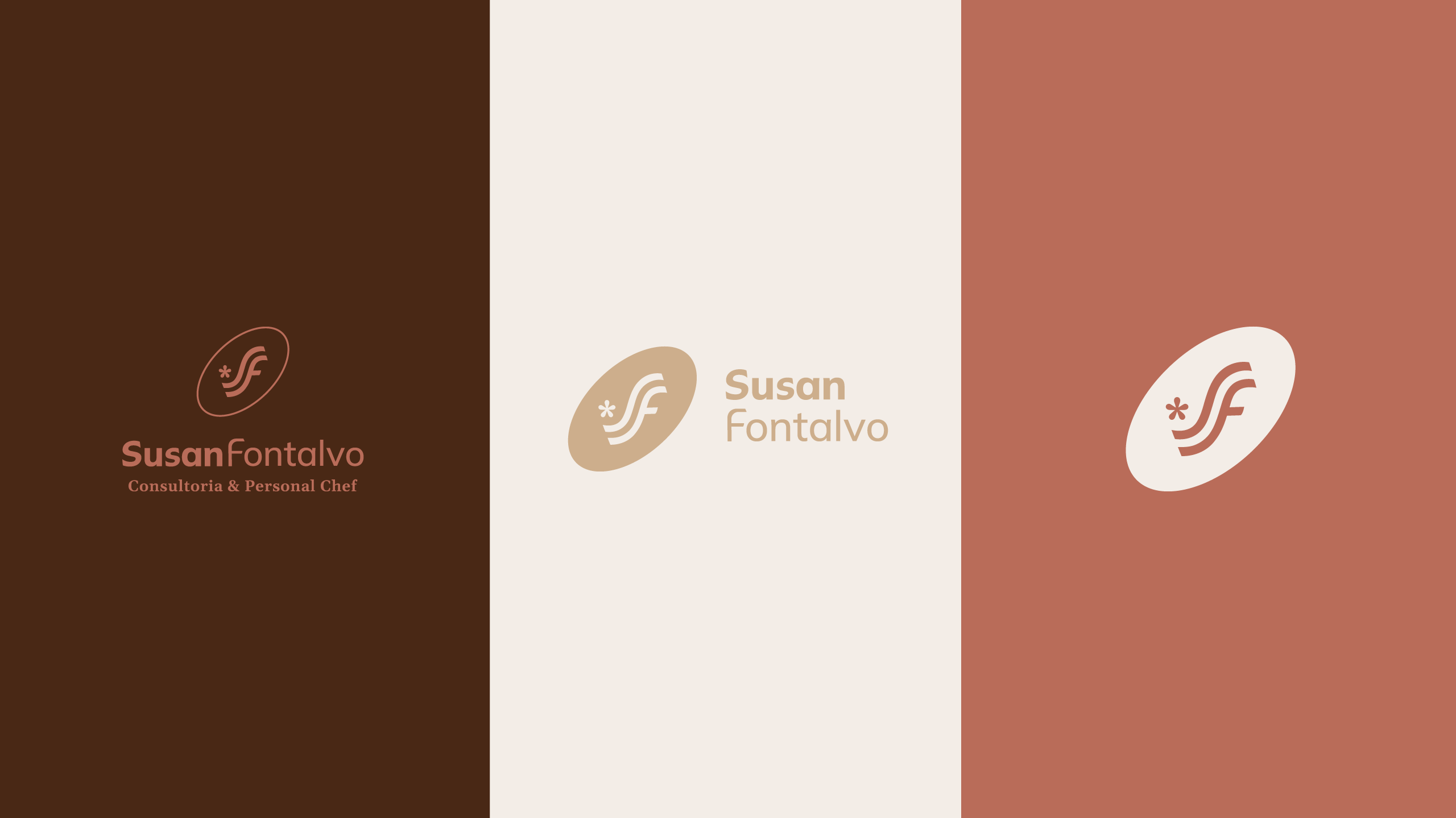 Variações do logo de Susan Fontalvo