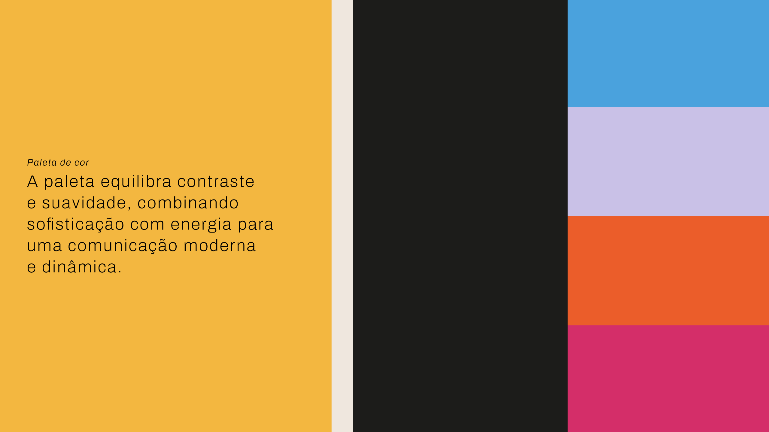 Paleta de cores da Selfie