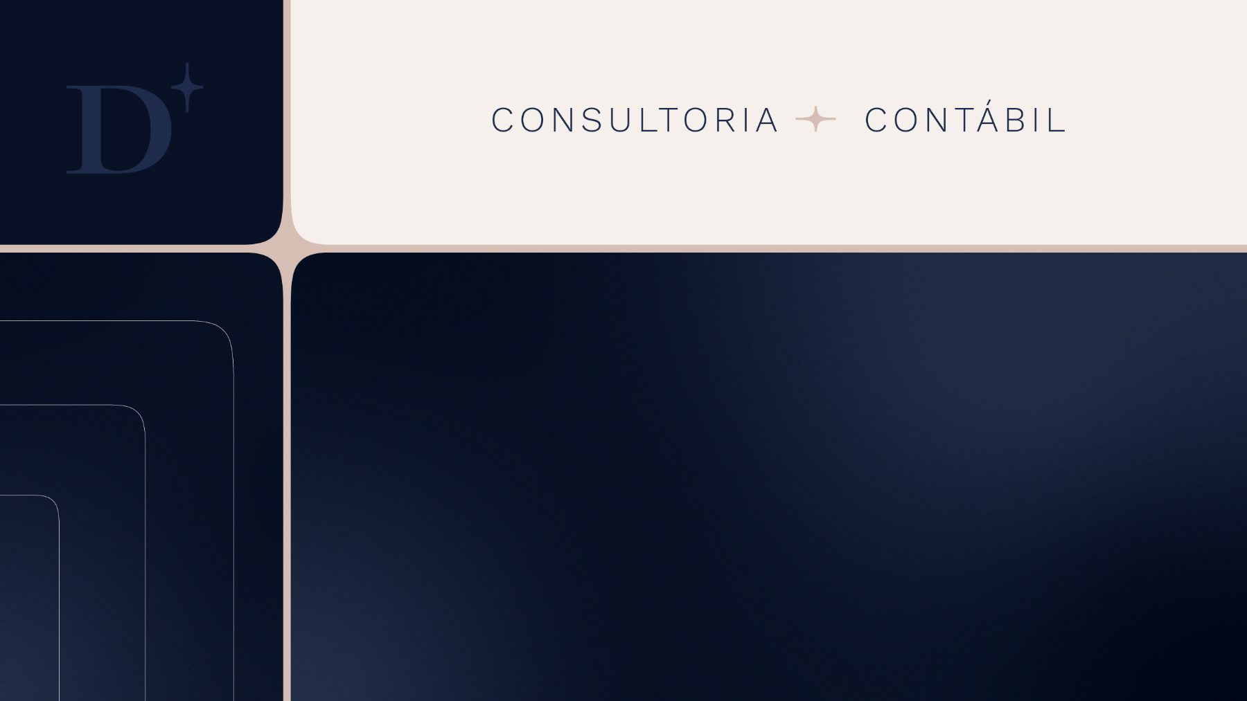 Padrão gráfico da marca Delta Contabilidade