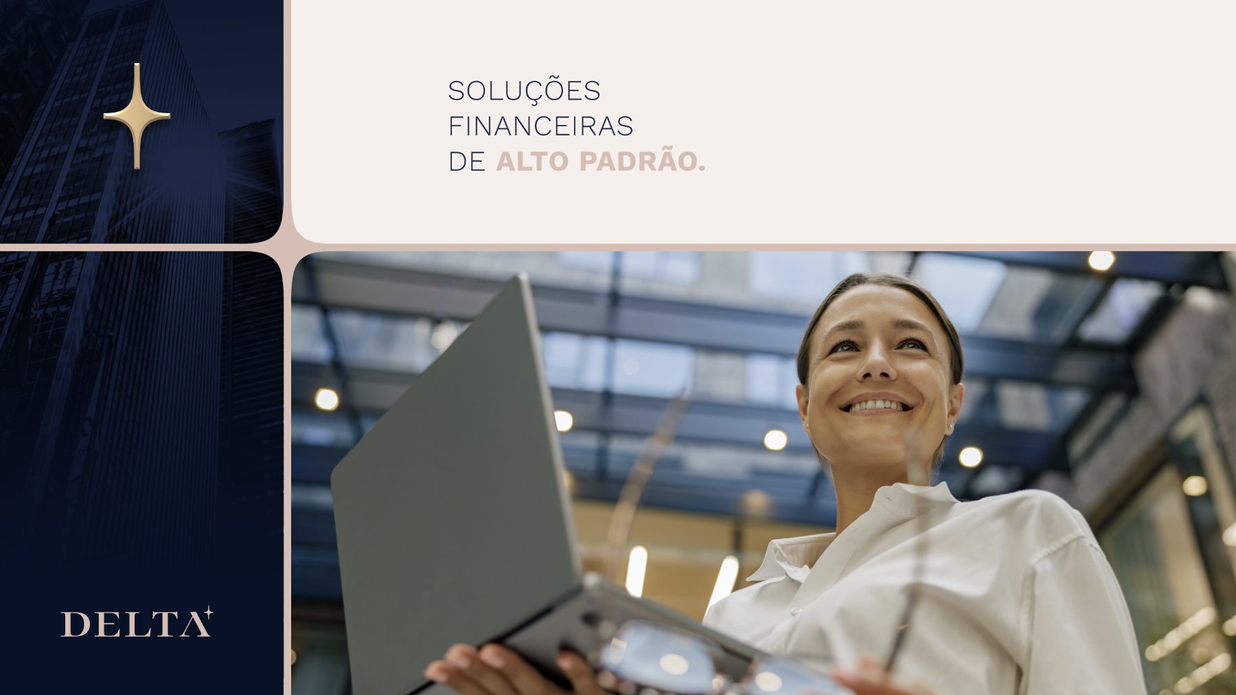 Peça da Delta Contabilidade: soluções financeiras de alto padrão
