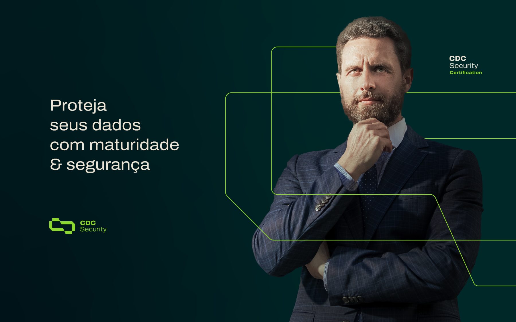Aplicação da identidade visual da CDC Security