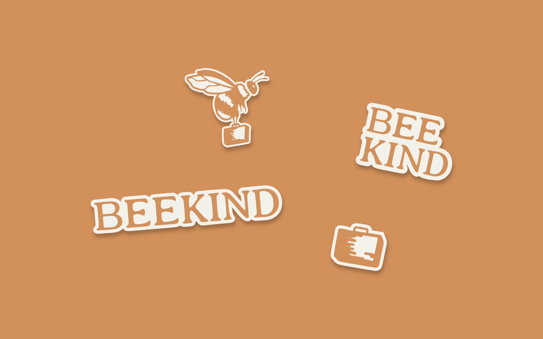 Stickers da Bee Kind
