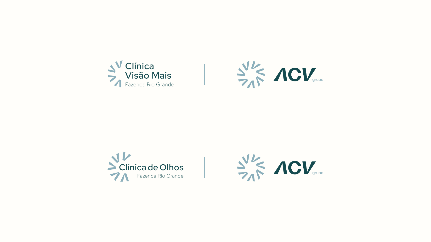 Co-branding do Grupo ACV com clínicas afiliadas