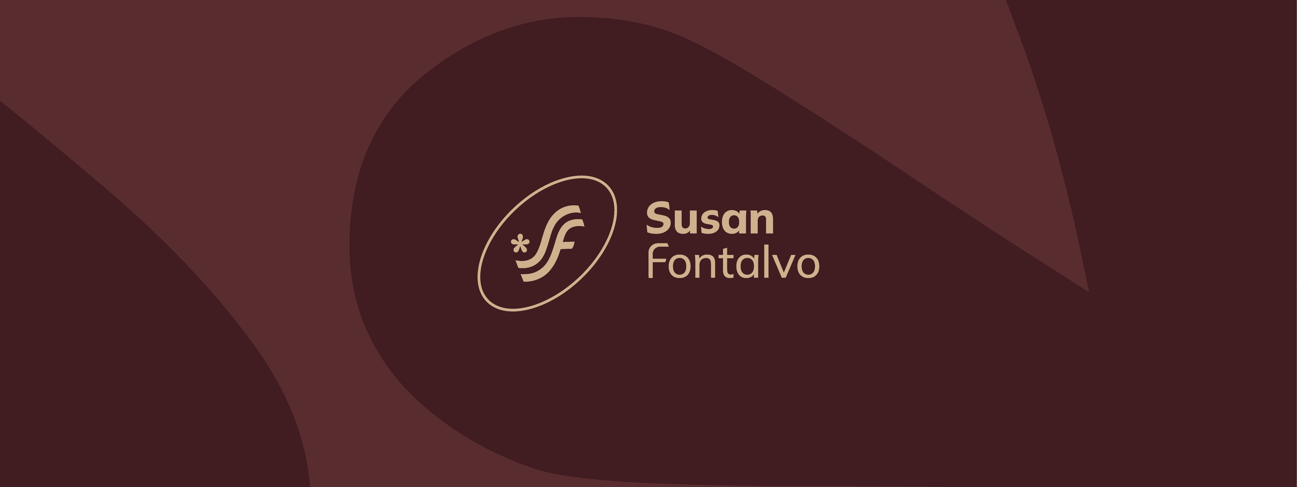 Banner com a identidade visual de Susan Fontalvo